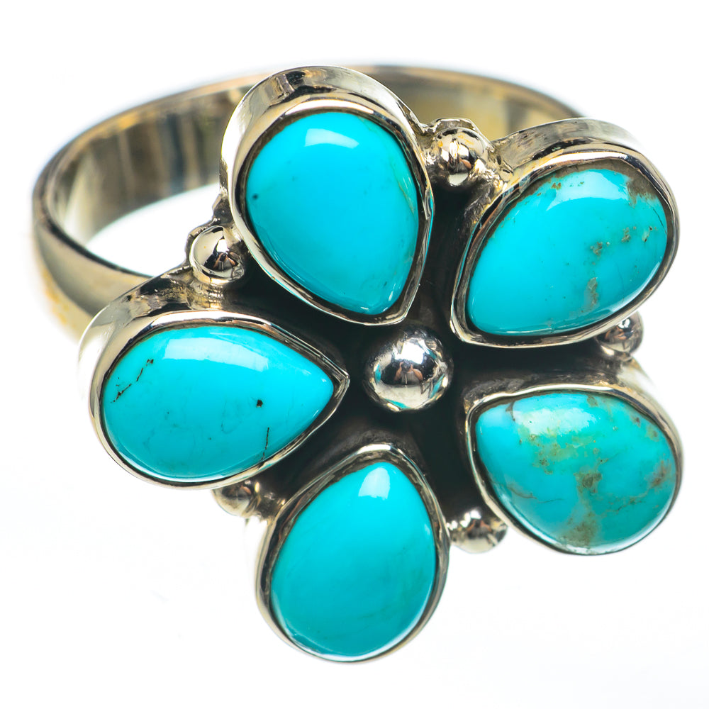 Arizona Turquoise Rings handcrafted by Ana Silver Co - RING68080