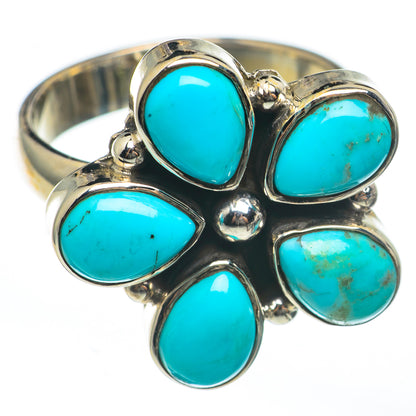 Arizona Turquoise Rings handcrafted by Ana Silver Co - RING68080