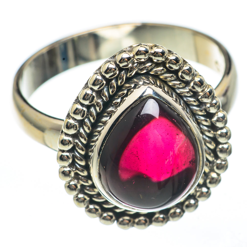Garnet Rings handcrafted by Ana Silver Co - RING68093