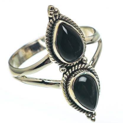 Black Onyx Rings handcrafted by Ana Silver Co - RING68100