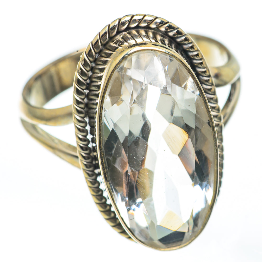White Quartz Rings handcrafted by Ana Silver Co - RING68102