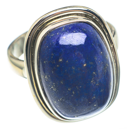 Lapis Lazuli Rings handcrafted by Ana Silver Co - RING68114