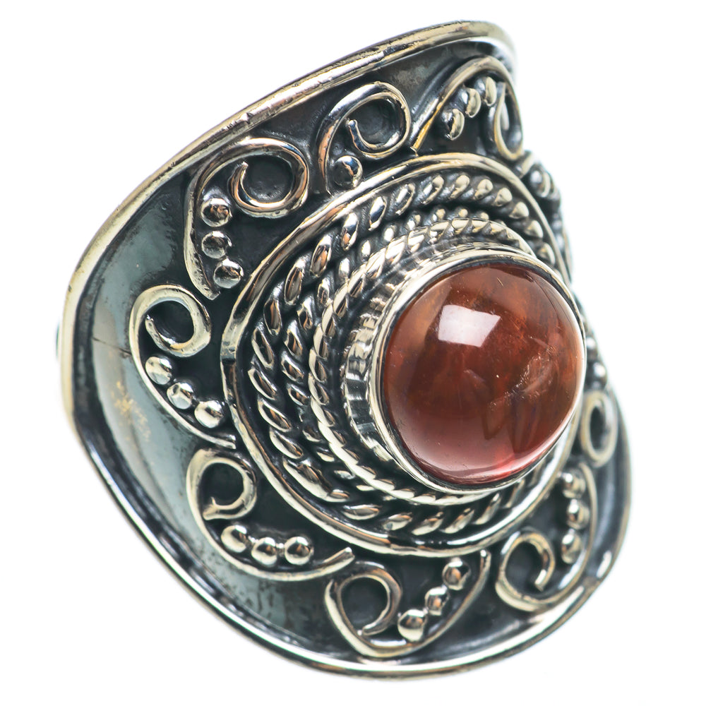 Garnet Rings handcrafted by Ana Silver Co - RING68122