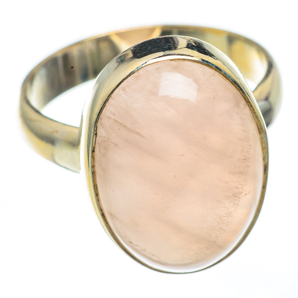Rose Quartz Rings handcrafted by Ana Silver Co - RING68124