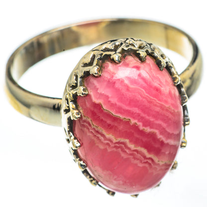 Rhodochrosite Rings handcrafted by Ana Silver Co - RING68125