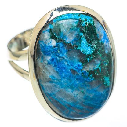 Chrysocolla Rings handcrafted by Ana Silver Co - RING68148