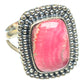 Rhodochrosite Rings handcrafted by Ana Silver Co - RING68157