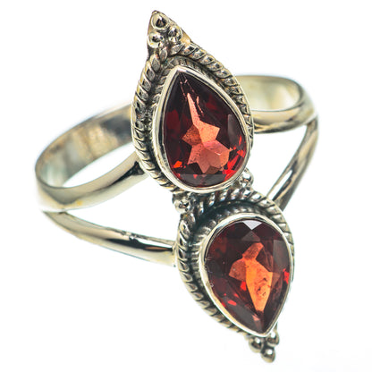 Garnet Rings handcrafted by Ana Silver Co - RING68160