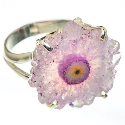 Amethyst Stalactite Rings handcrafted by Ana Silver Co - RING68161