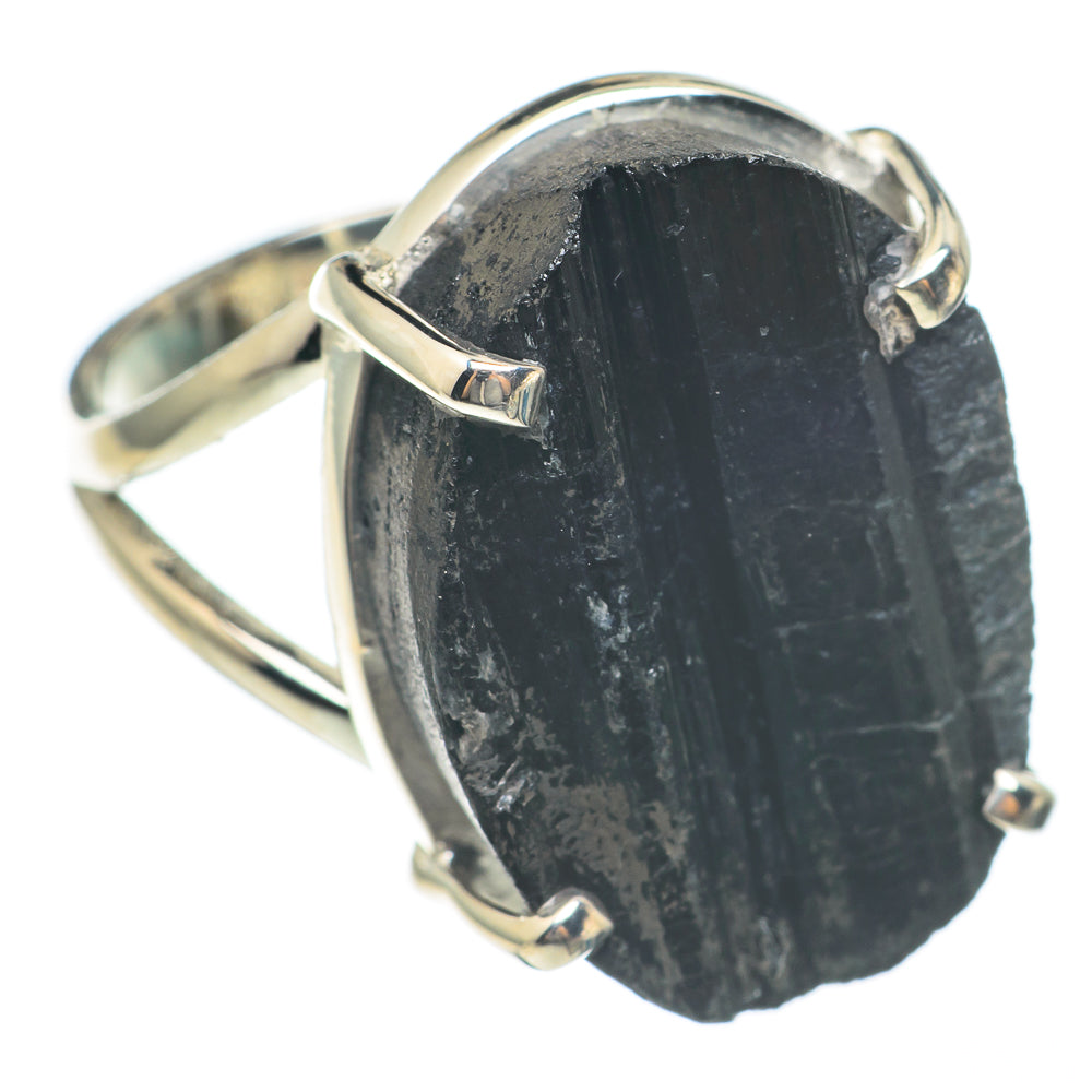 Black Tourmaline Rings handcrafted by Ana Silver Co - RING68167