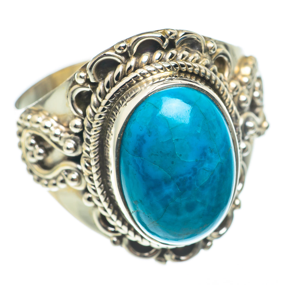 Chrysocolla Rings handcrafted by Ana Silver Co - RING68178
