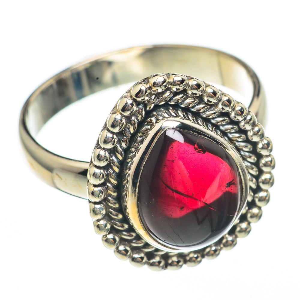 Garnet Rings handcrafted by Ana Silver Co - RING68192