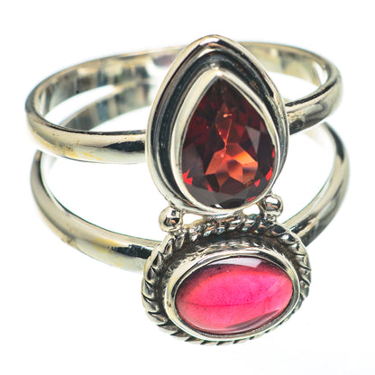 Garnet Rings handcrafted by Ana Silver Co - RING68193