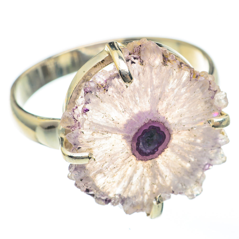 Amethyst Stalactite Rings handcrafted by Ana Silver Co - RING68195