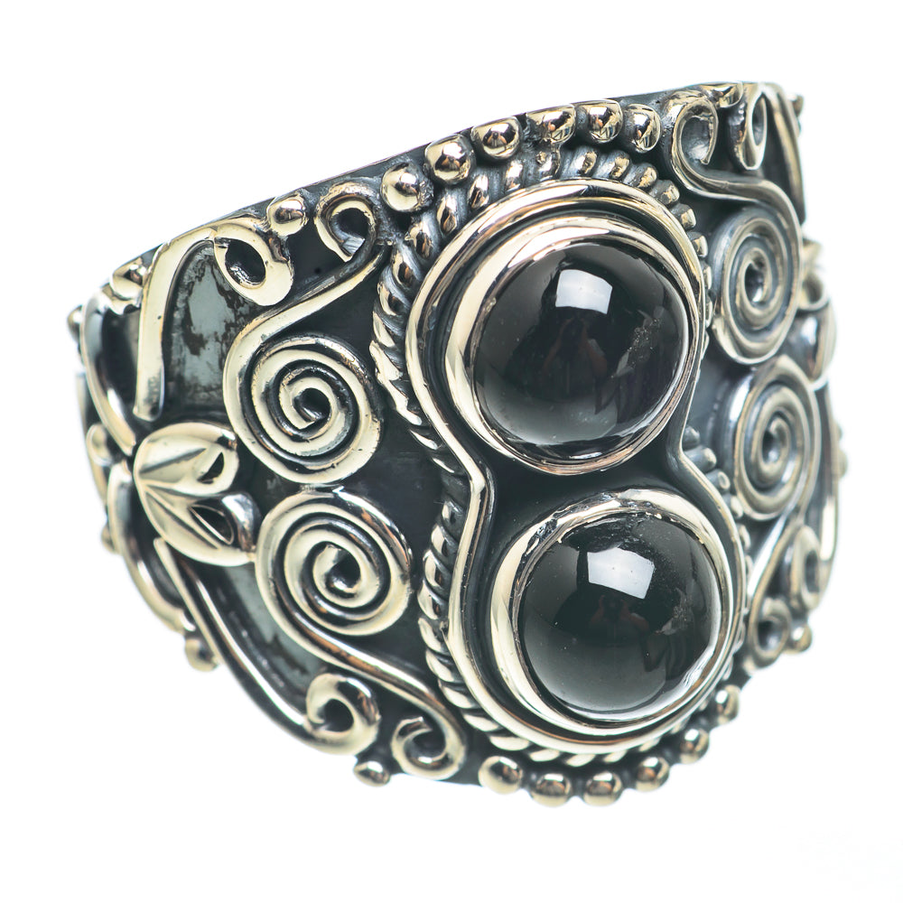 Black Onyx Rings handcrafted by Ana Silver Co - RING68199