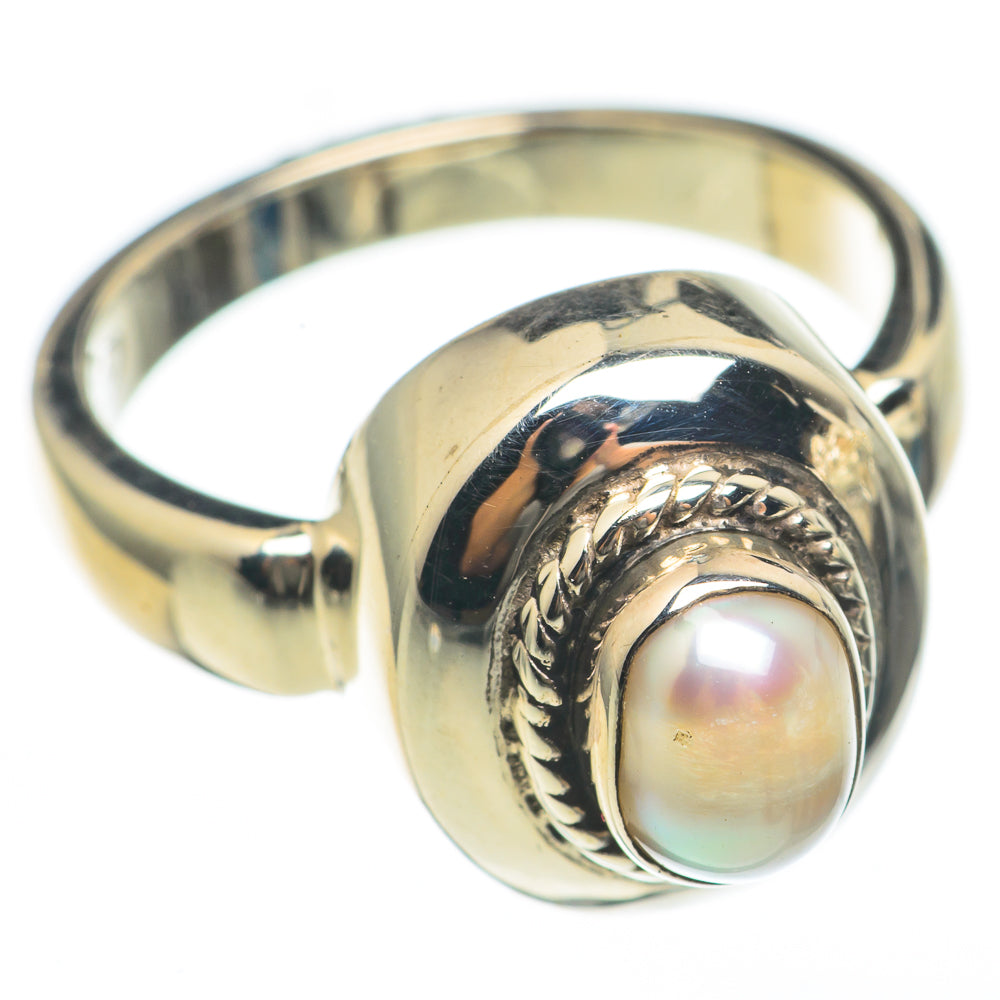 Cultured Pearl Rings handcrafted by Ana Silver Co - RING68201