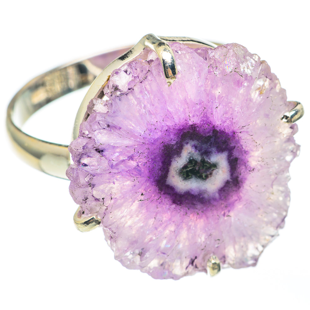 Amethyst Stalactite Rings handcrafted by Ana Silver Co - RING68221