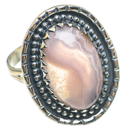 Botswana Agate Rings handcrafted by Ana Silver Co - RING68223