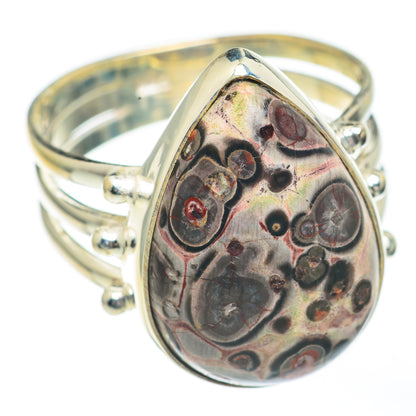 Poppy Jasper Rings handcrafted by Ana Silver Co - RING68239