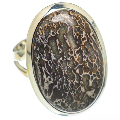 Dinosaur Bone Rings handcrafted by Ana Silver Co - RING68240