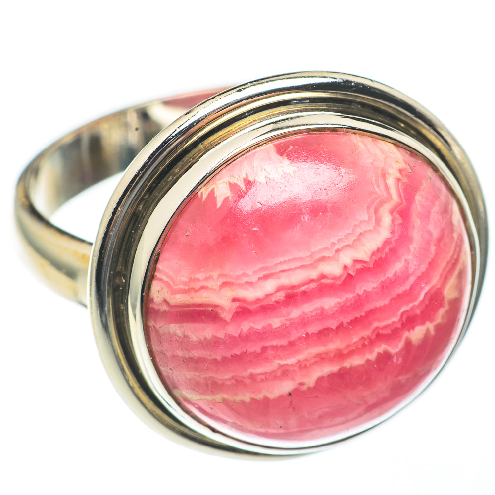 Rhodochrosite Rings handcrafted by Ana Silver Co - RING68241