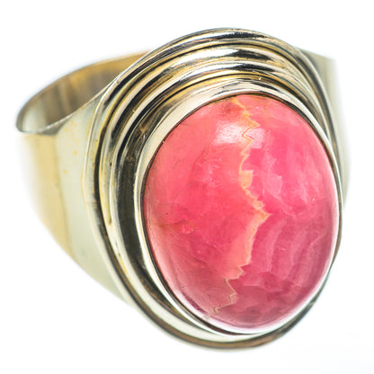 Rhodochrosite Rings handcrafted by Ana Silver Co - RING68243