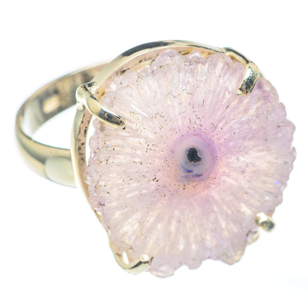 Amethyst Stalactite Rings handcrafted by Ana Silver Co - RING68244