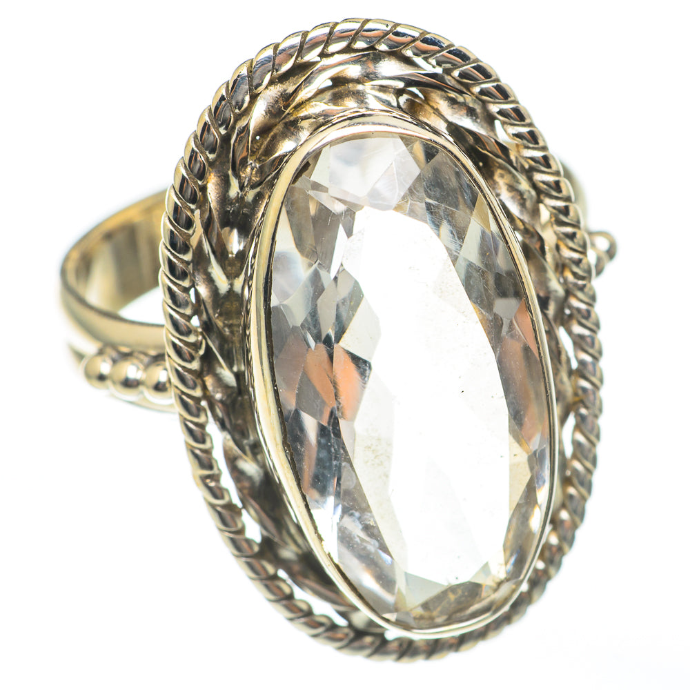 White Quartz Rings handcrafted by Ana Silver Co - RING68249