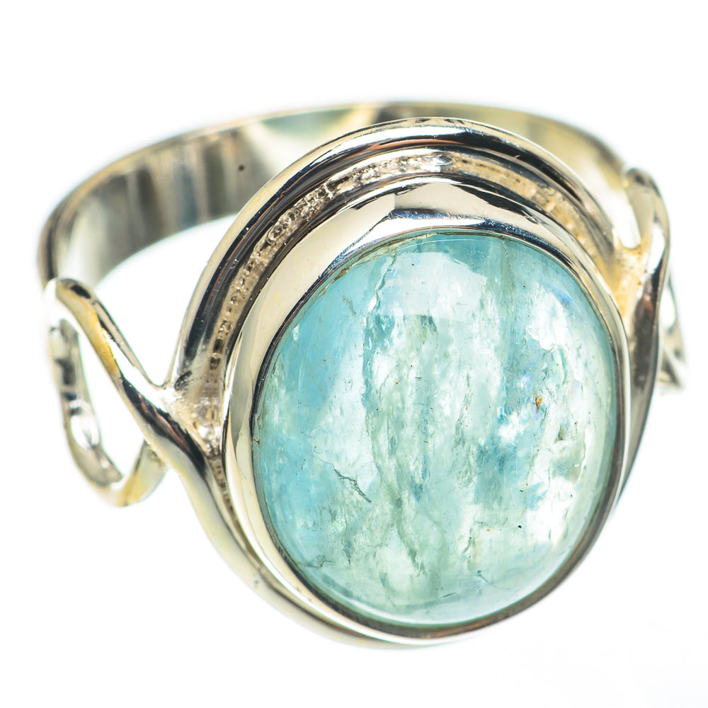 Aquamarine Rings handcrafted by Ana Silver Co - RING68256