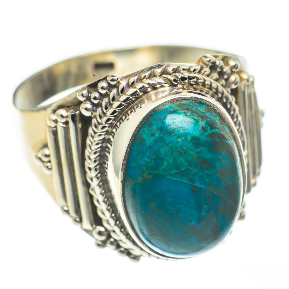 Chrysocolla Rings handcrafted by Ana Silver Co - RING68259