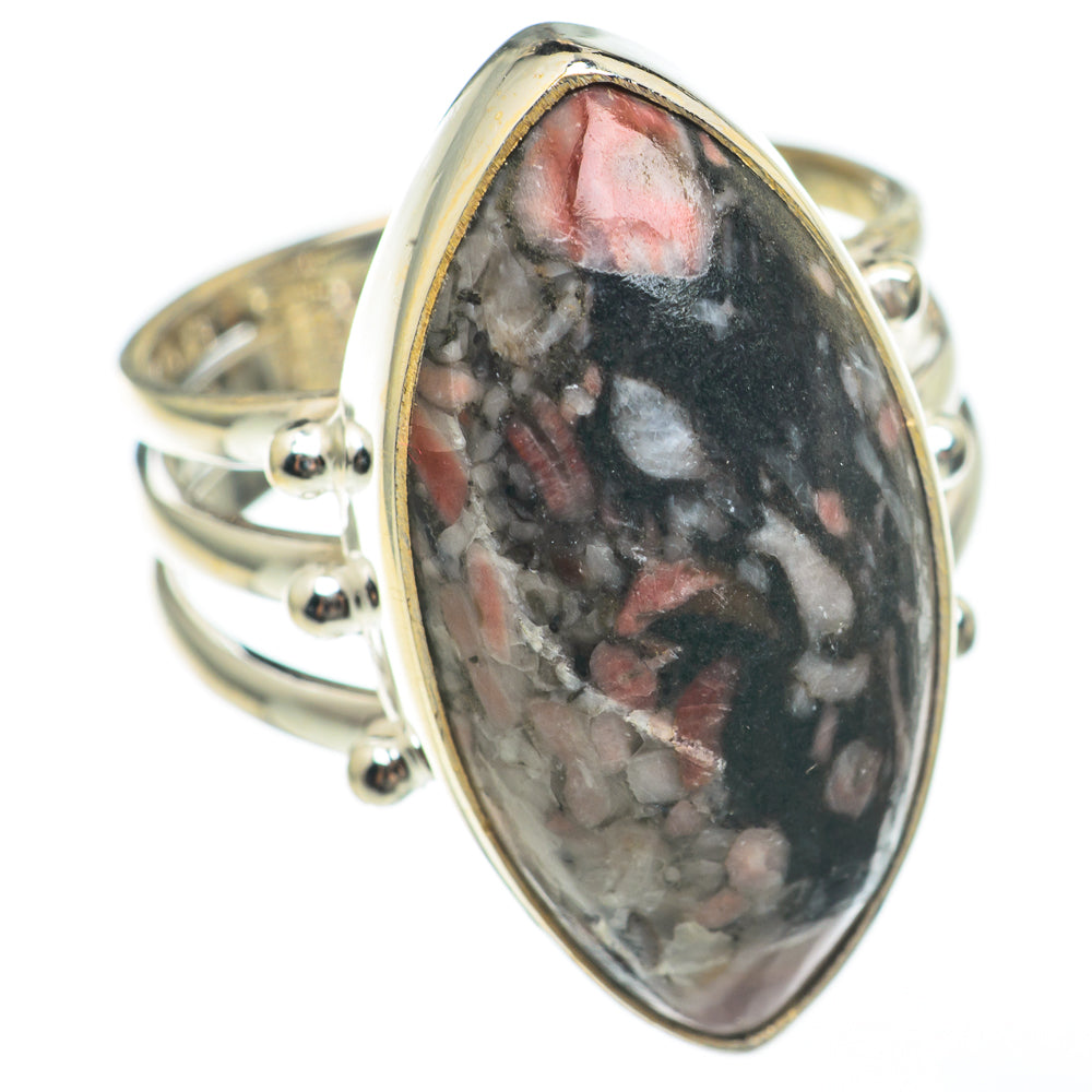 Crinoid Fossil Rings handcrafted by Ana Silver Co - RING68264