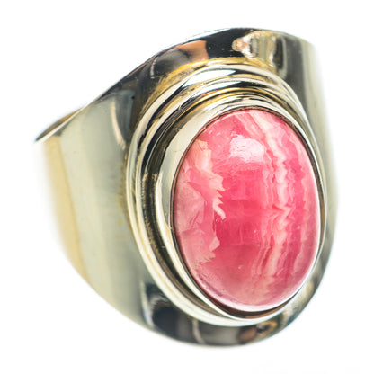 Rhodochrosite Rings handcrafted by Ana Silver Co - RING68268
