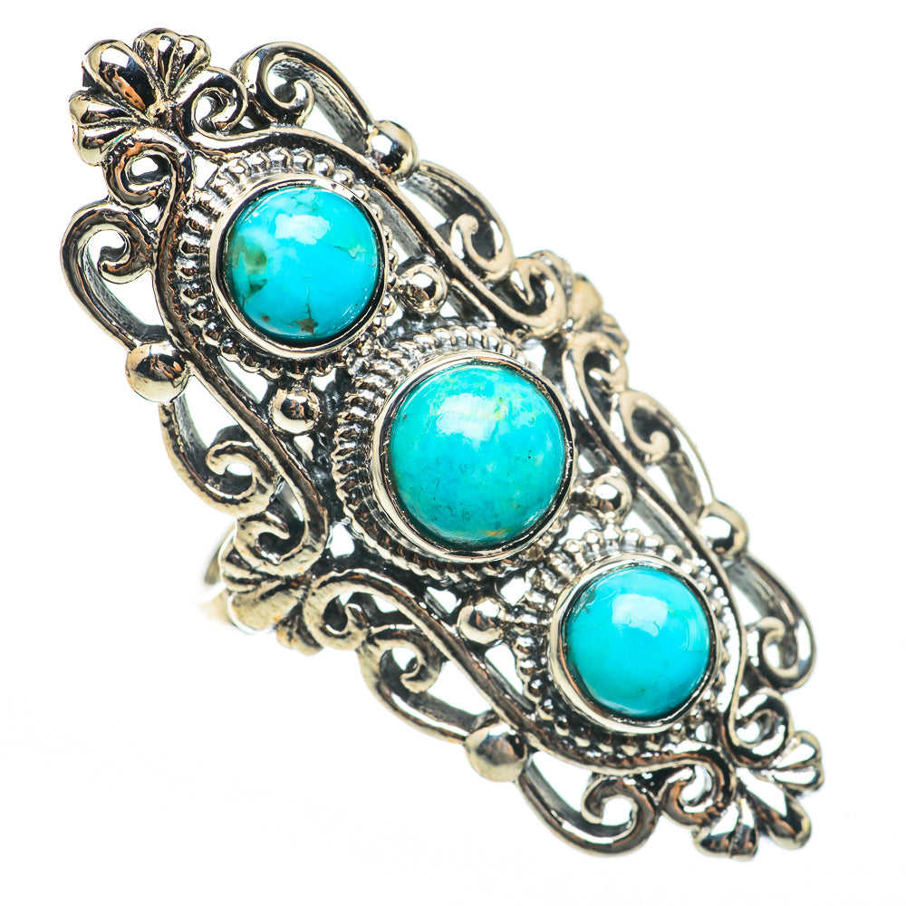 Arizona Turquoise Rings handcrafted by Ana Silver Co - RING68283