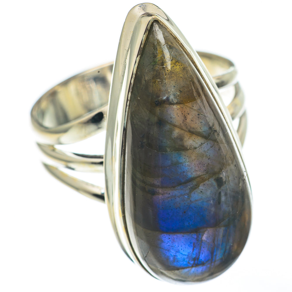Labradorite Rings handcrafted by Ana Silver Co - RING68285