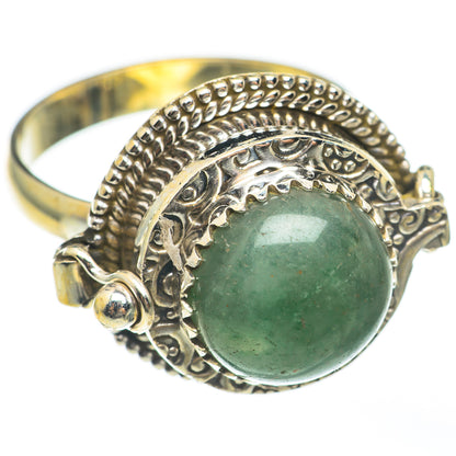 Green Aventurine Rings handcrafted by Ana Silver Co - RING68291