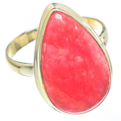 Pink Agate Rings handcrafted by Ana Silver Co - RING68297