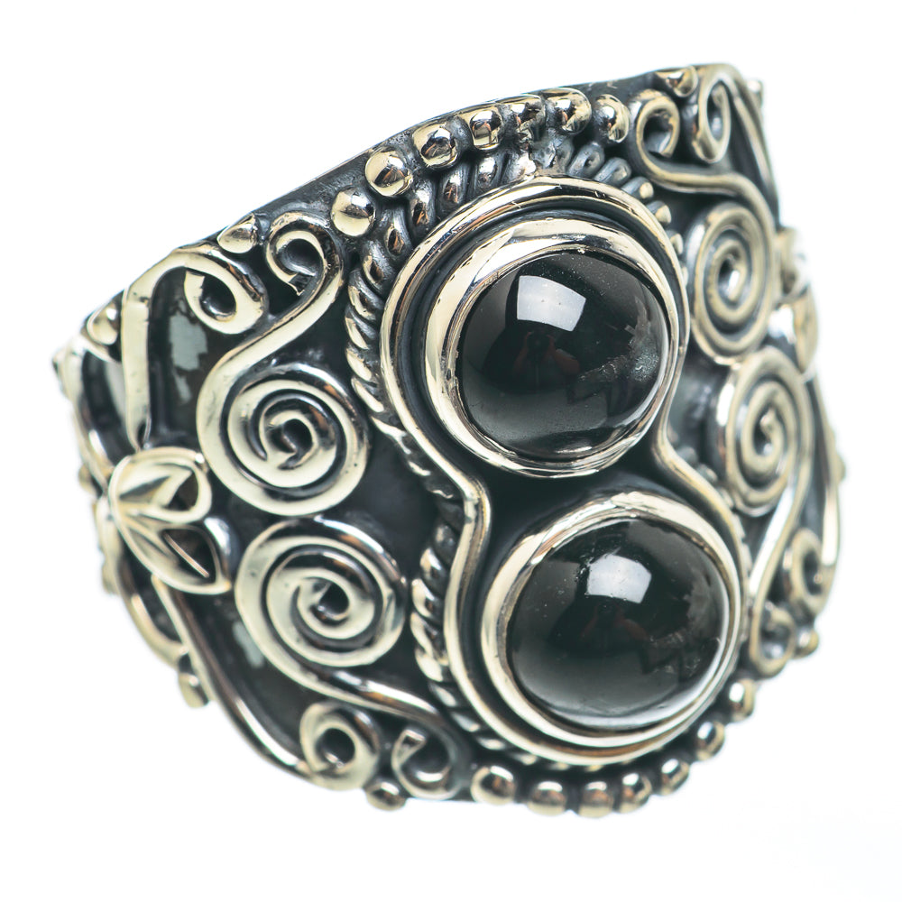 Black Onyx Rings handcrafted by Ana Silver Co - RING68303