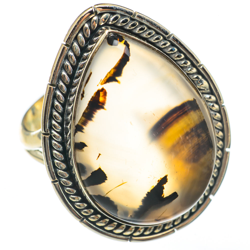 Montana Agate Rings handcrafted by Ana Silver Co - RING68306