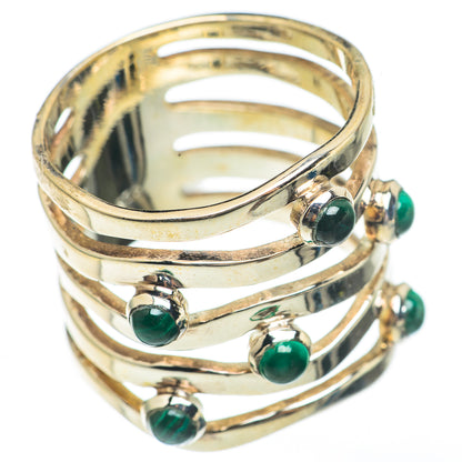 Malachite Rings handcrafted by Ana Silver Co - RING68325
