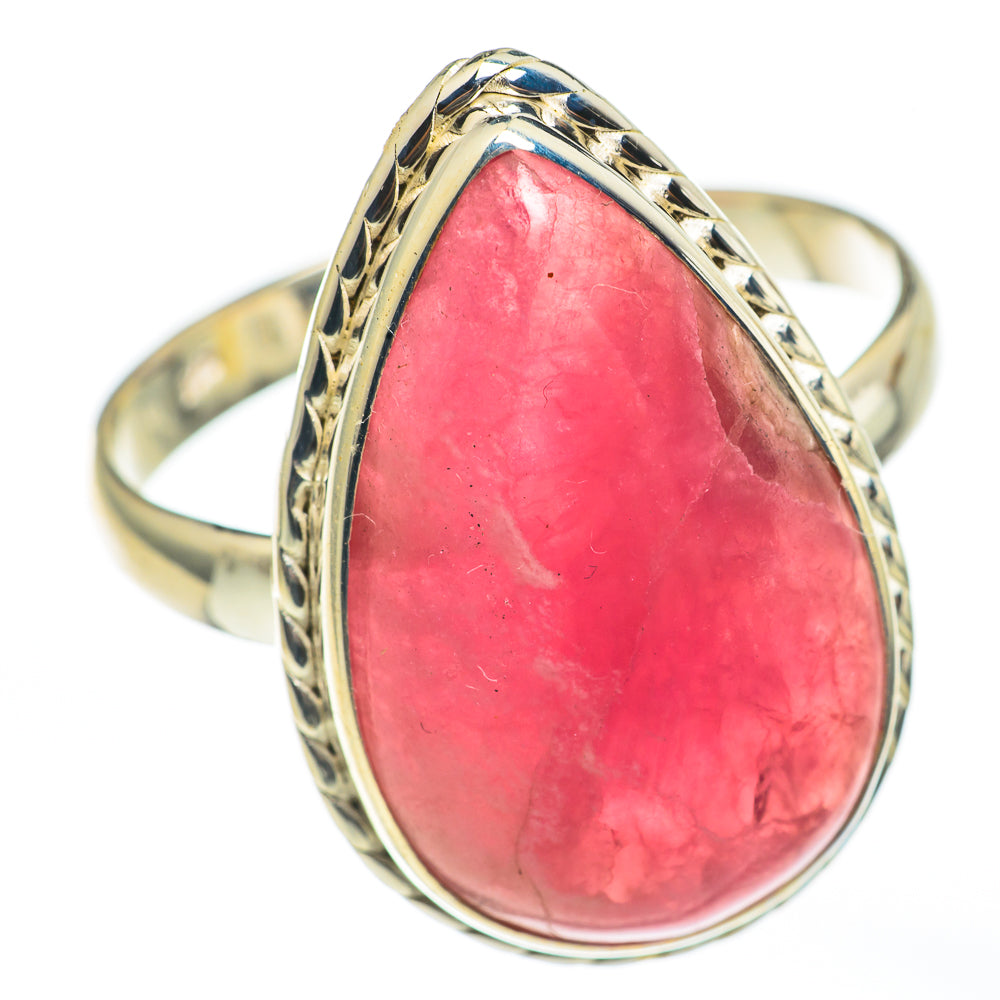 Rhodochrosite Rings handcrafted by Ana Silver Co - RING68330