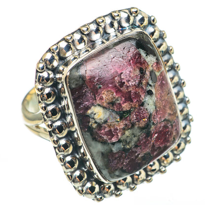 Russian Eudialyte Rings handcrafted by Ana Silver Co - RING68333