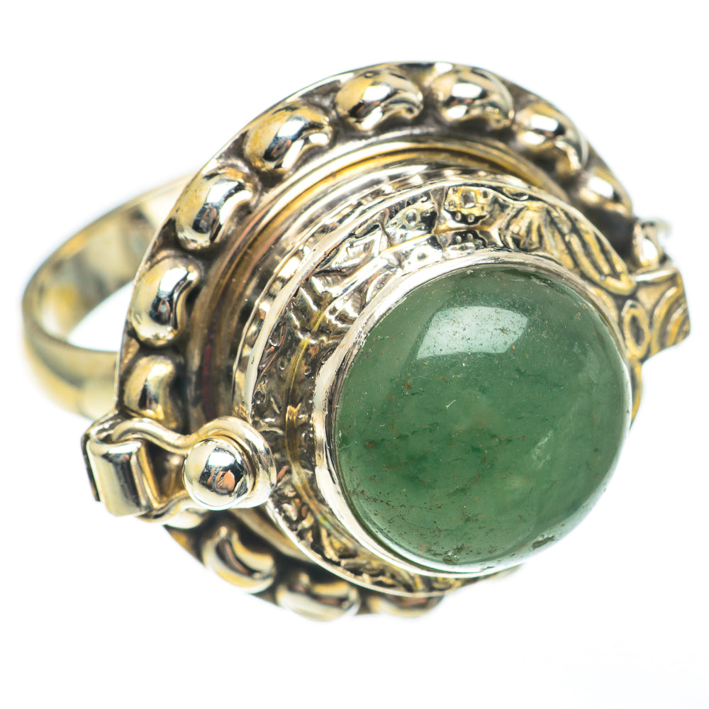 Green Aventurine Rings handcrafted by Ana Silver Co - RING68353