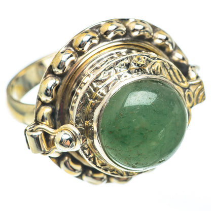 Green Aventurine Rings handcrafted by Ana Silver Co - RING68353