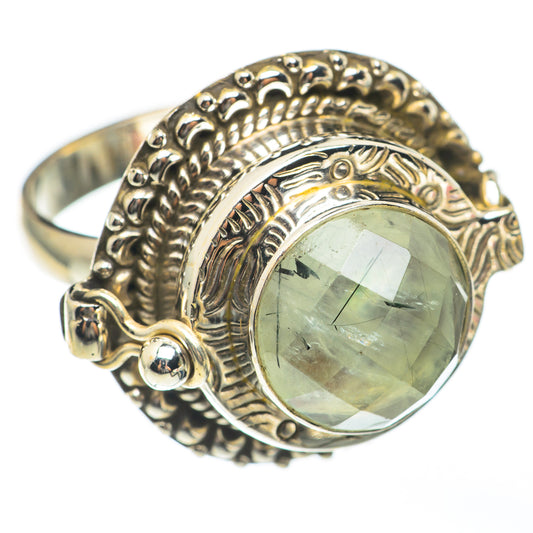 Prehnite Rings handcrafted by Ana Silver Co - RING68354