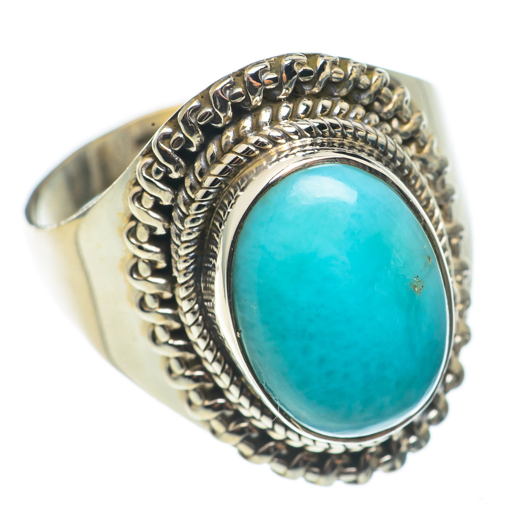 Larimar Rings handcrafted by Ana Silver Co - RING68376