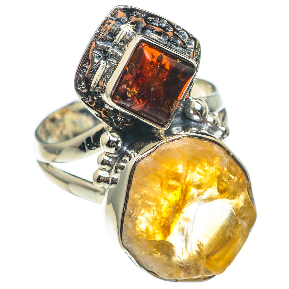 Citrine Rings handcrafted by Ana Silver Co - RING68387