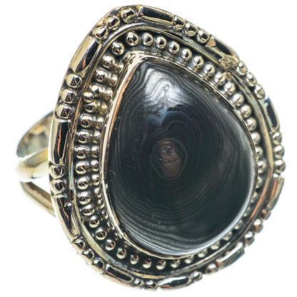 Psilomelane Rings handcrafted by Ana Silver Co - RING68398