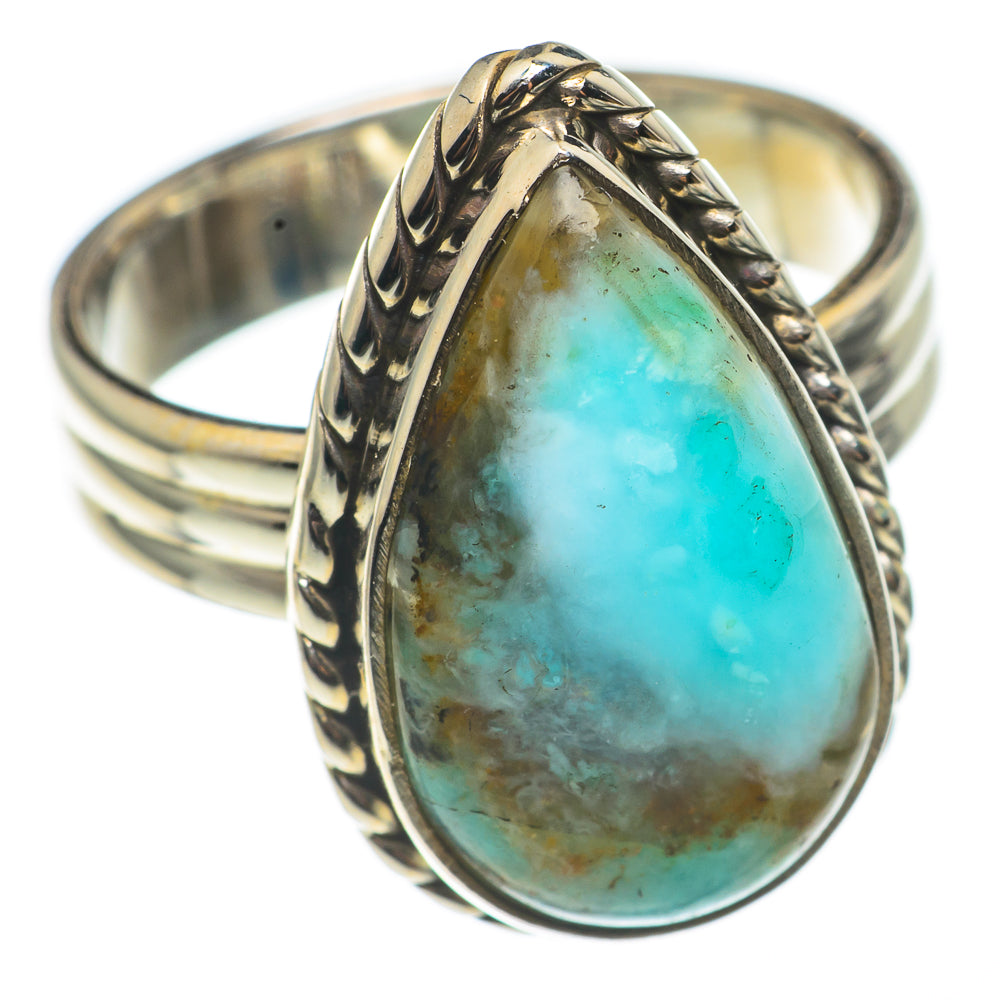 Larimar Rings handcrafted by Ana Silver Co - RING68411