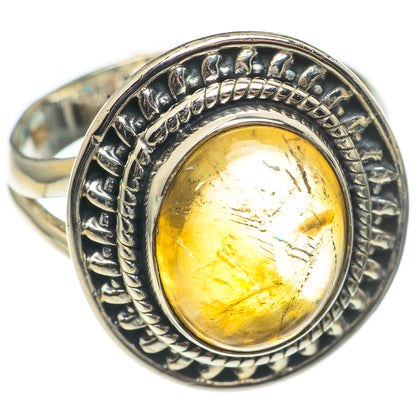 Citrine Rings handcrafted by Ana Silver Co - RING68420