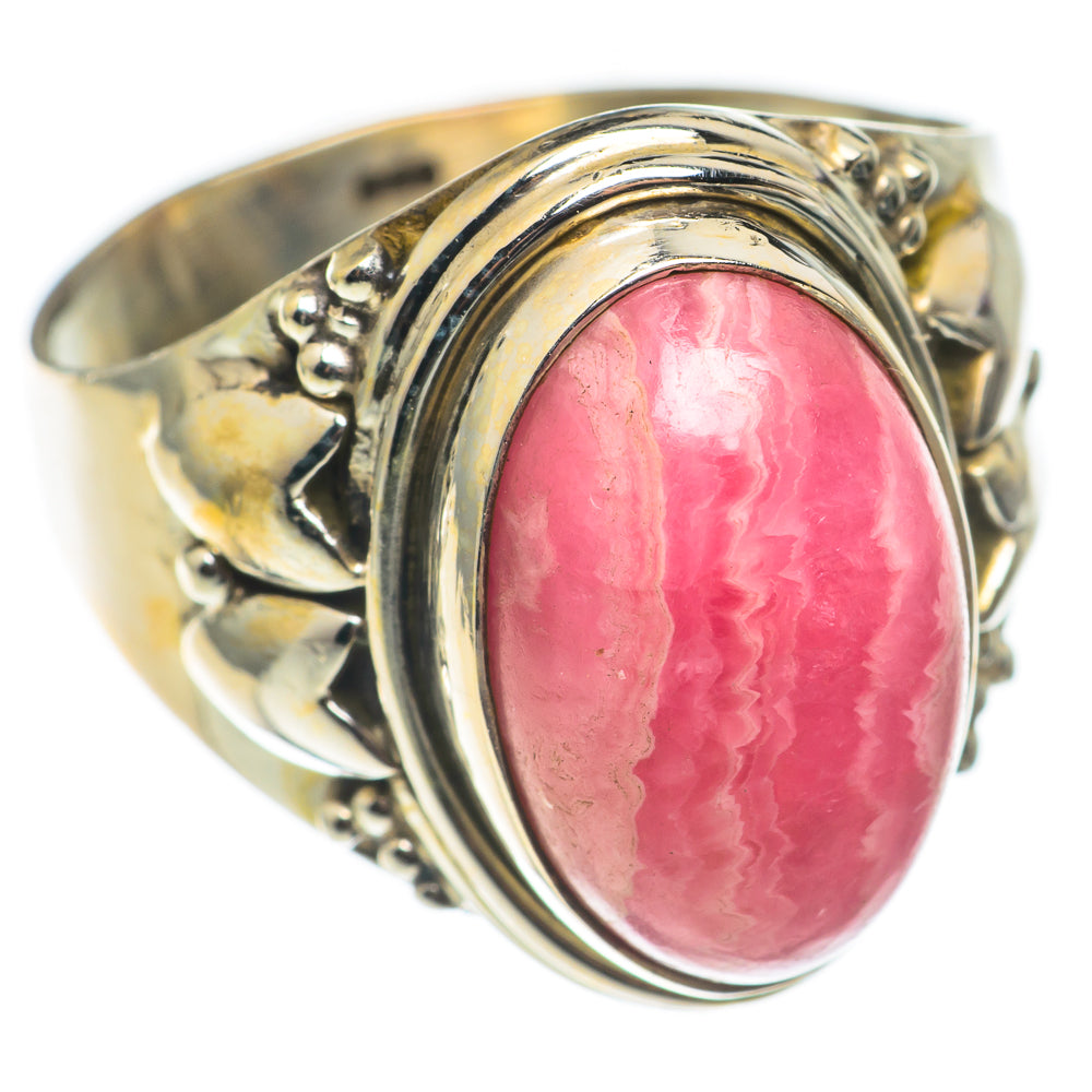 Rhodochrosite Rings handcrafted by Ana Silver Co - RING68423